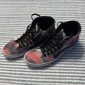 Vans Sk-8 Hi ComfyCush Splotch Print US M7/W8.5